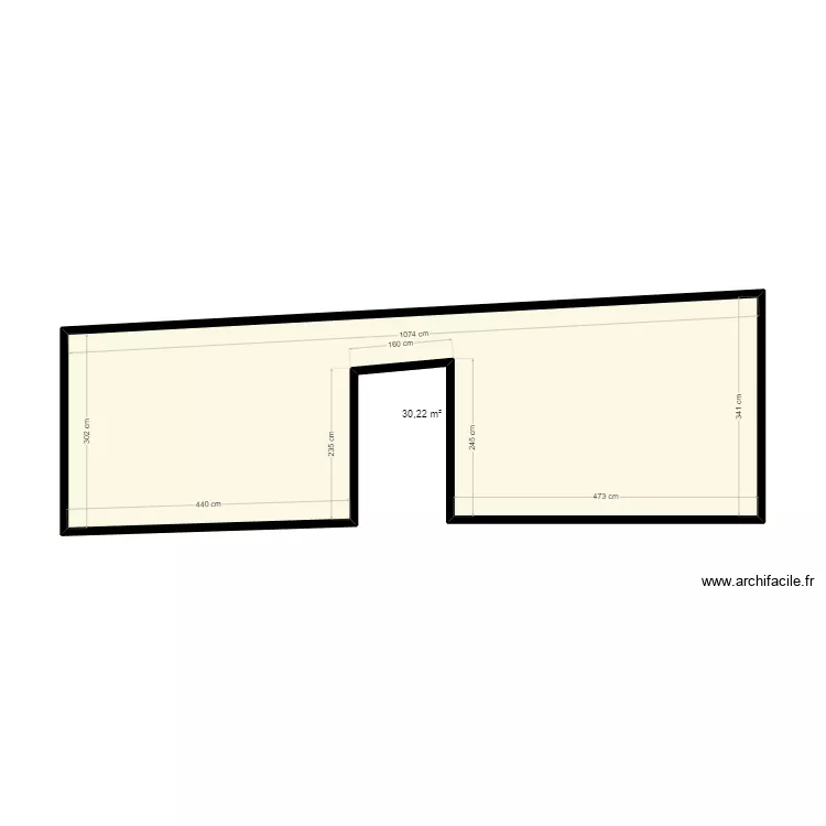 immeuble chaumont. Plan de 