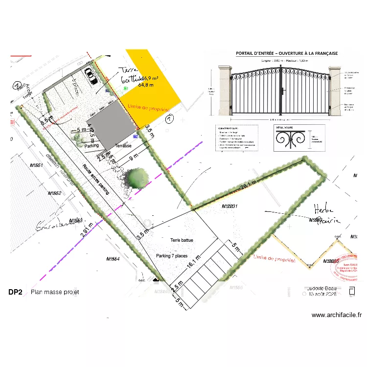 terrain masse yvoire. Plan de 1 et 82 m² terrain masse yvoire. Plan de 1 et 82 m²