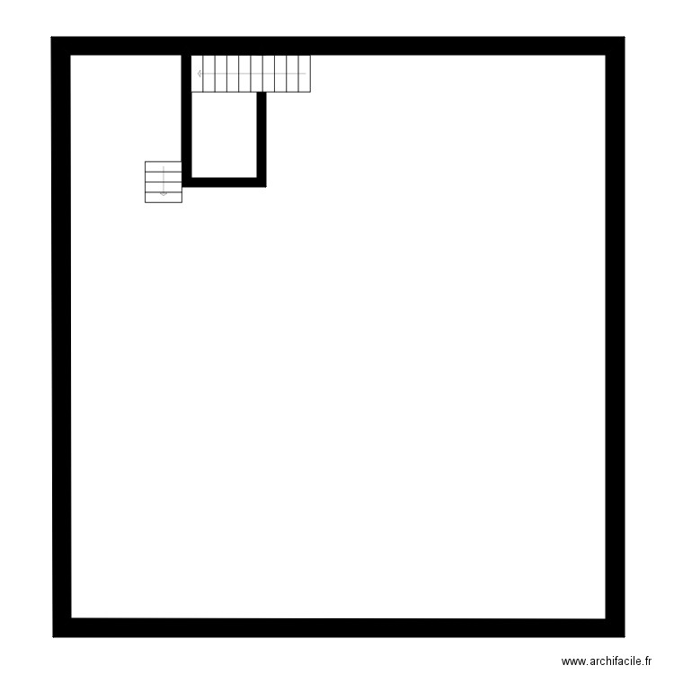 DODIN - THOMAS. Plan de 13 pièces et 310 m2