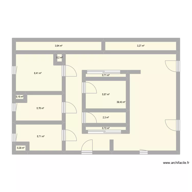 Maison saint cergues. Plan de 13 et 93 m² Maison saint cergues. Plan de 13 et 93 m²