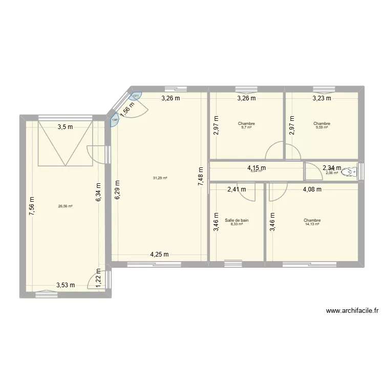 house. Plan de house. Plan de