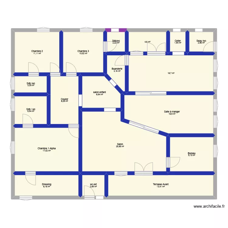 Akanda Mak 1. Plan de 