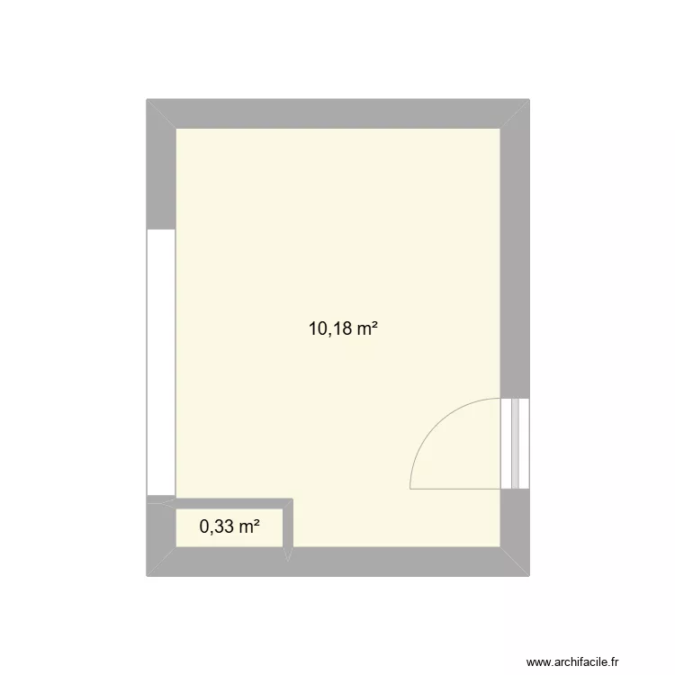 Bureau Hotel. Plan de 