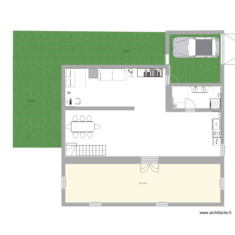 LOURE. Plan de 0 pièce et 0 m2