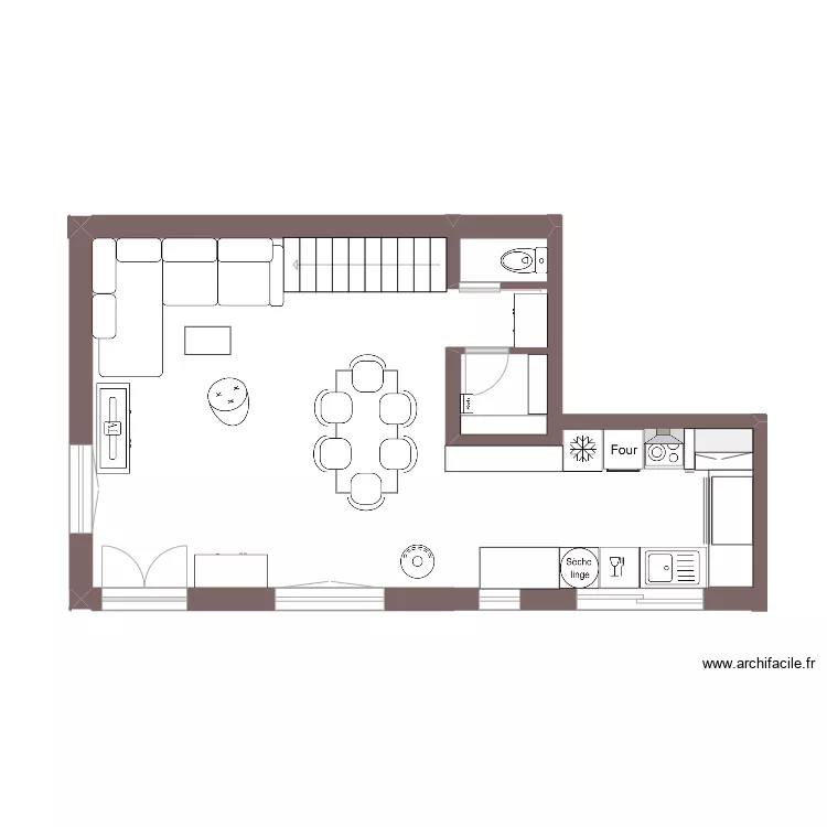 Melandrelle rez V2. Plan de Melandrelle rez V2. Plan de