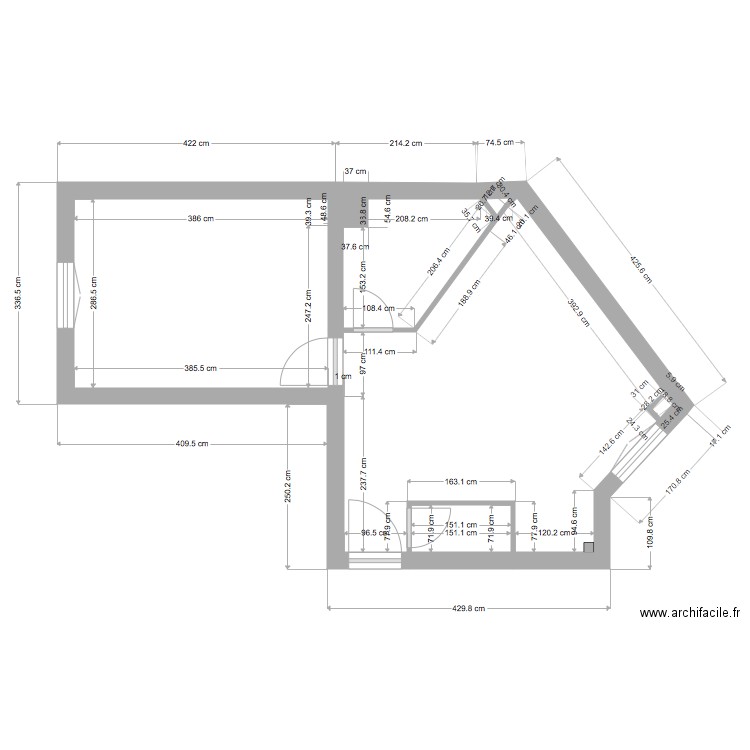 eichen Vincennes. Plan de 0 pièce et 0 m2