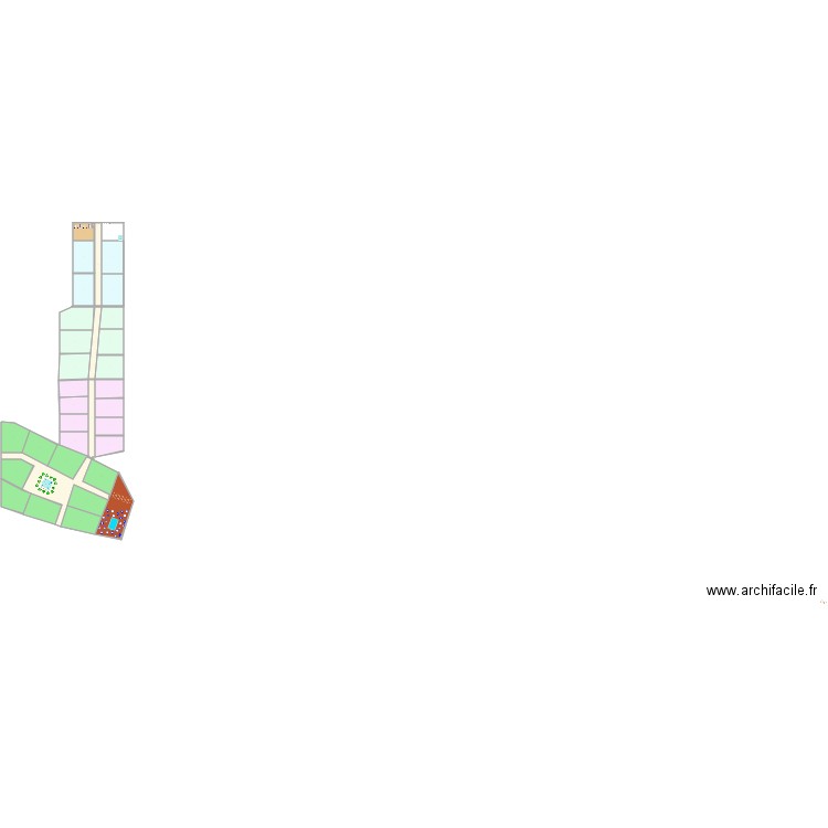 LOTE 1 Y 2 HOMECREEK 12000M2 8 de 700m2. Plan de 0 pièce et 0 m2