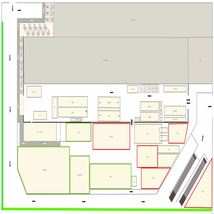 Agence PARIS SUD OZOIR Atelier 1 porte. Plan de Agence PARIS SUD OZOIR Atelier 1 porte. Plan de