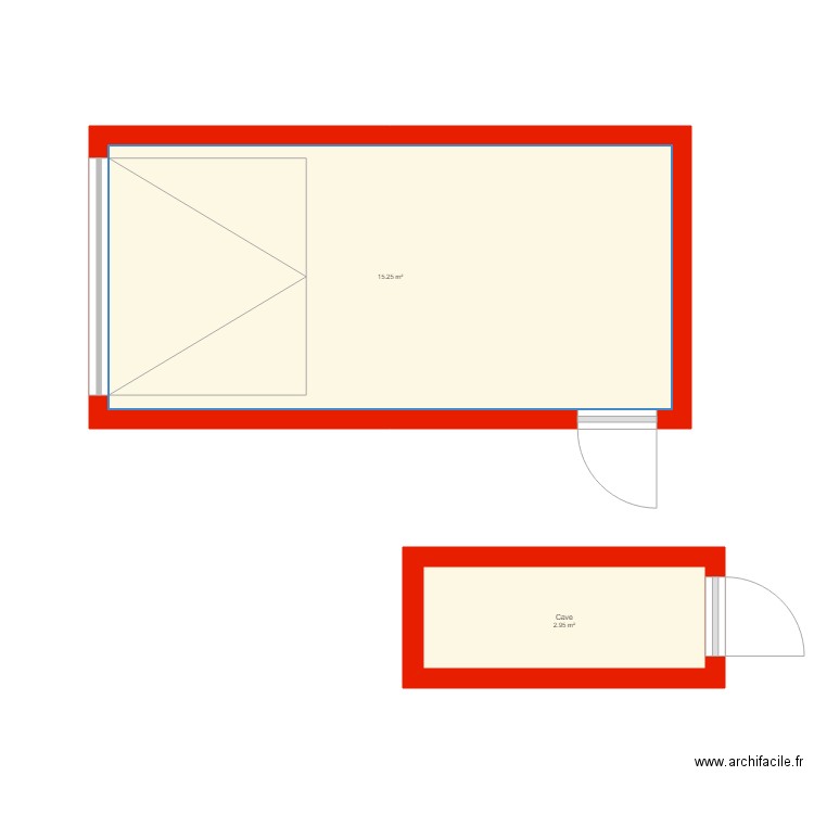 BI 3436  cave et garage non côté. Plan de 0 pièce et 0 m2