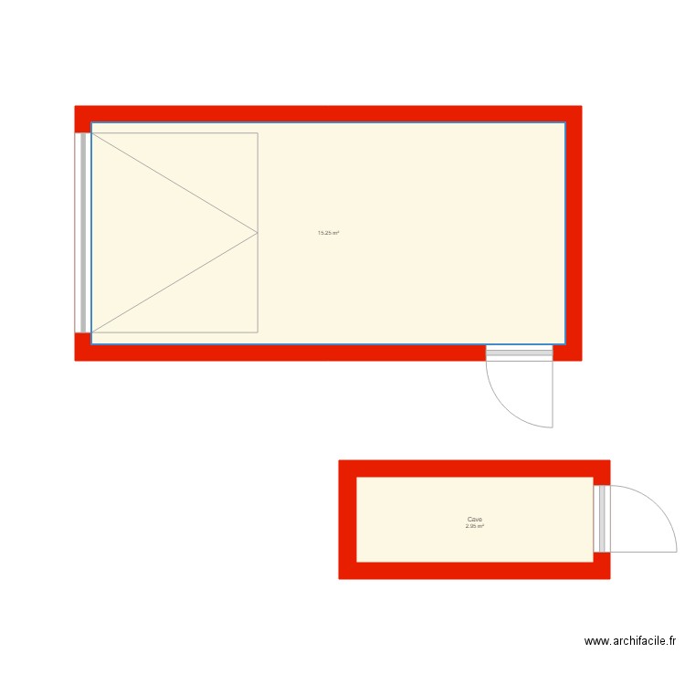 BI 3436  cave et garage non côté. Plan de 0 pièce et 0 m2