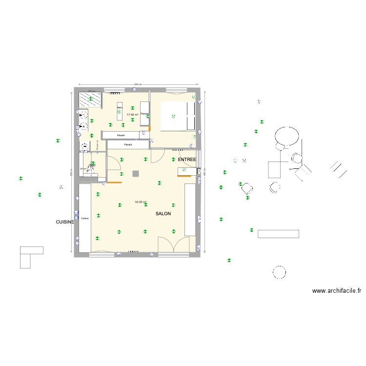 LA MUL plancher. Plan de 0 pièce et 0 m2