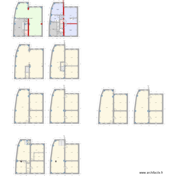 corny v2. Plan de 0 pièce et 0 m2