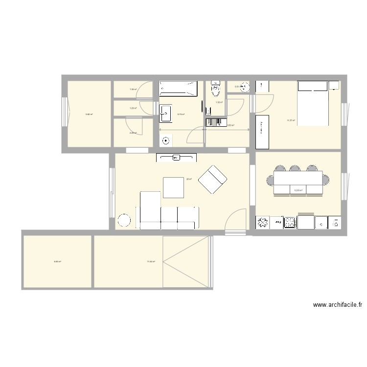 Charlotte 3. Plan de 0 pièce et 0 m2