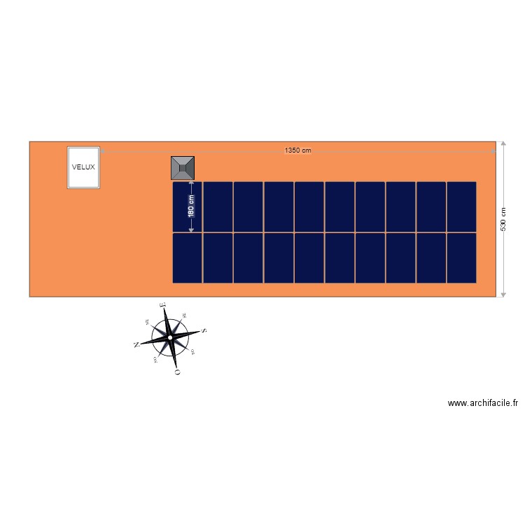 CALEPINAGE M.GARCIA SSE. Plan de 0 pièce et 0 m2