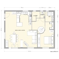 projet salon cuisine hall c5 v1
