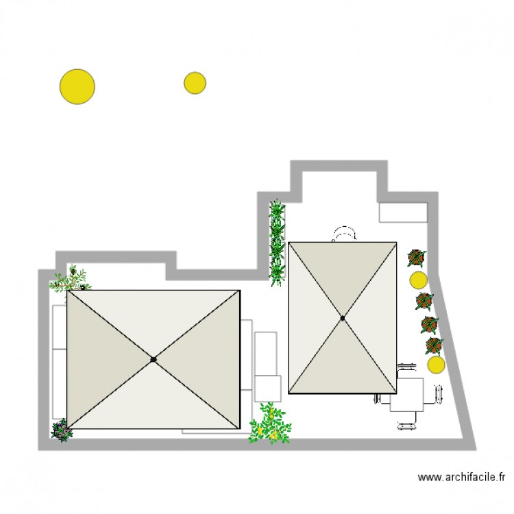 plan de terrasse 2 mars 2020 DEMILLY. Plan de 0 pièce et 0 m2