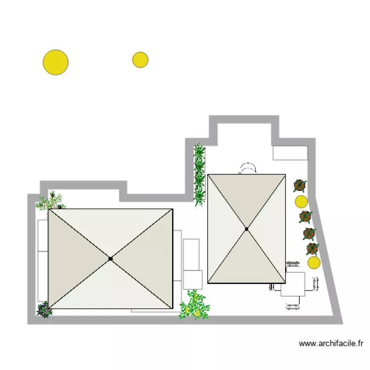 plan de terrasse 2 mars 2020 DEMILLY. Plan de 