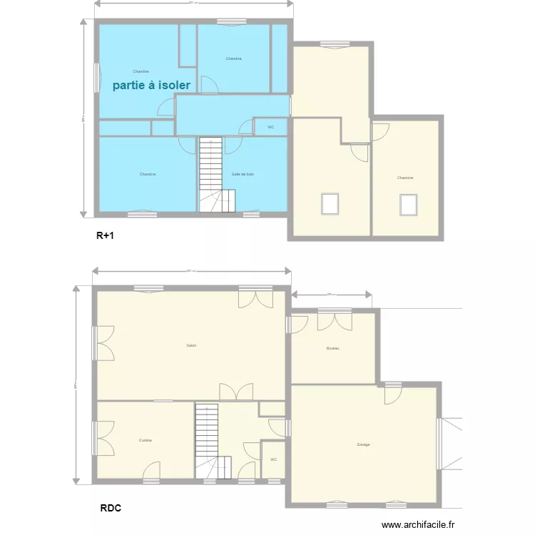 PALMIRA PINA. Plan de 