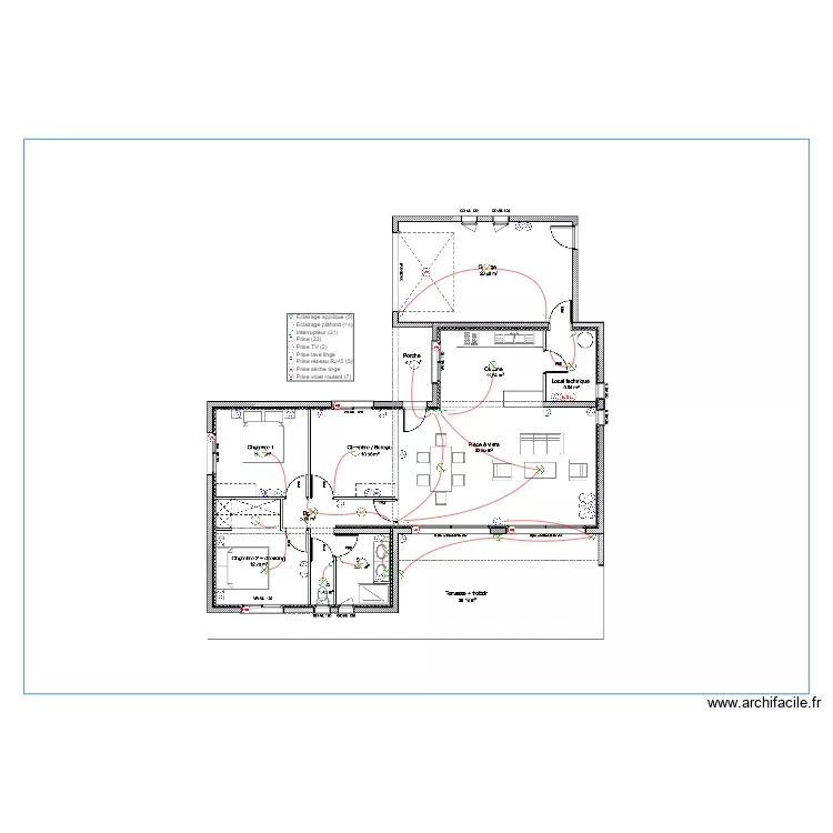 CONFORT FACILE ODESSA. Plan de 