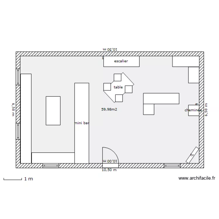 rez de chauss&eacute;. Plan de 