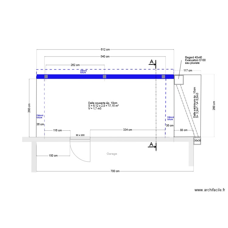 Bûcher_V2. Plan de 0 pièce et 0 m2