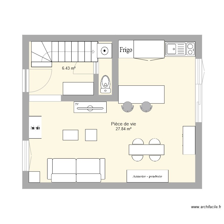 MICHEL ST SULPICE. Plan de 0 pièce et 0 m2