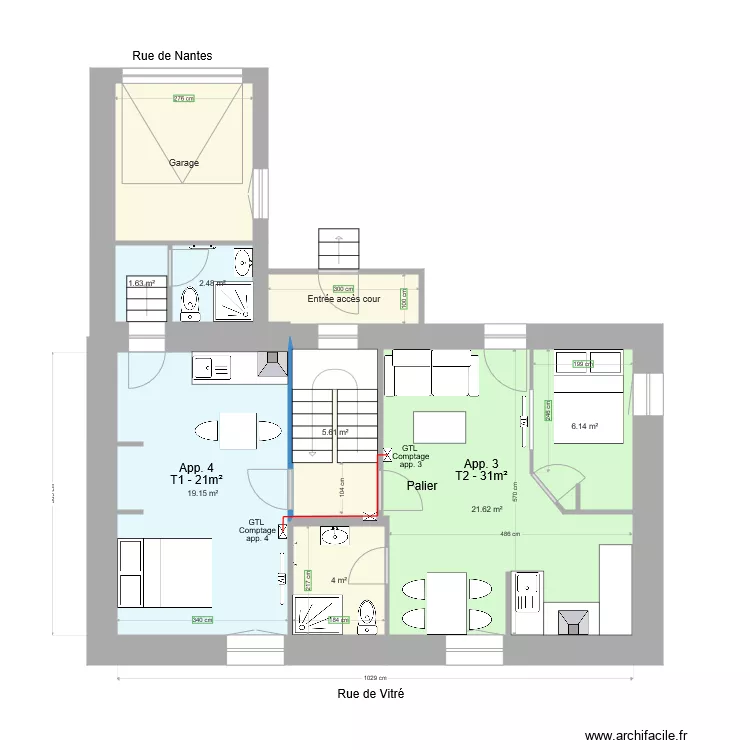 VitreNantes Etage 1 V5. Plan de VitreNantes Etage 1 V5. Plan de