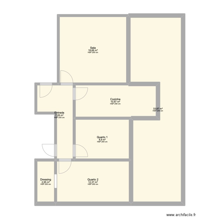 marinho. Plan de 0 pièce et 0 m2