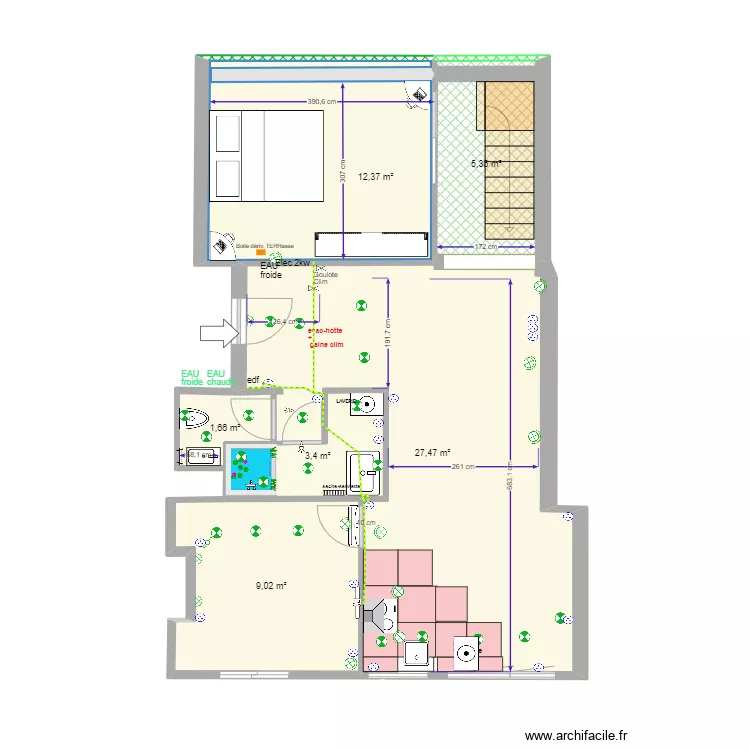 grenelle TOUT. Plan de 