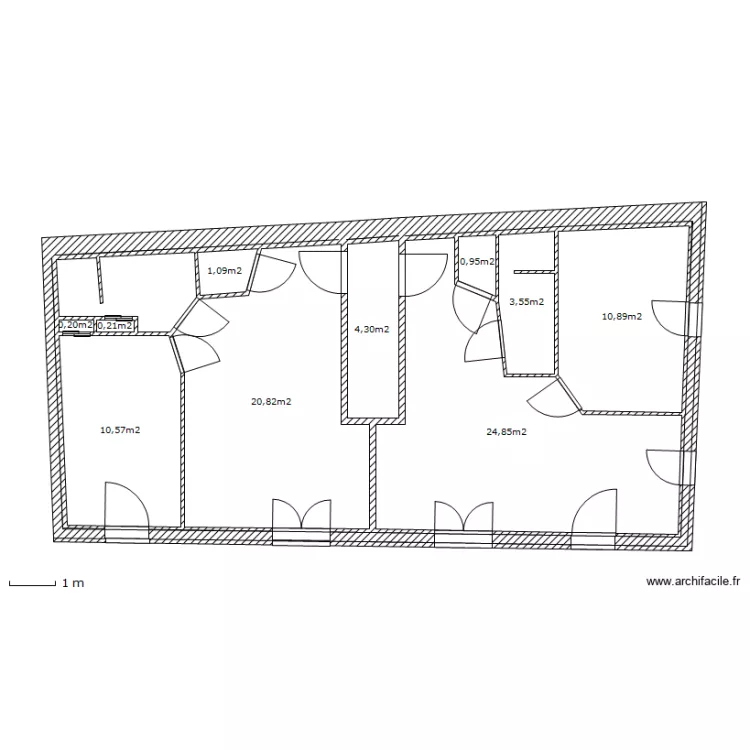 1 etage. Plan de 1 etage. Plan de
