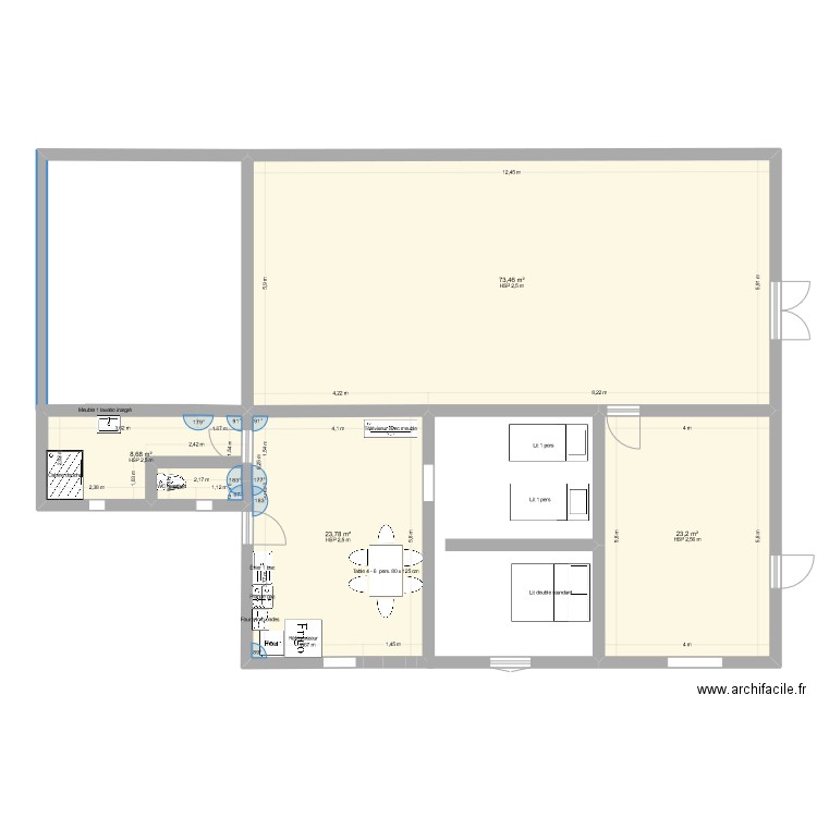 renov. Plan de 0 pièce et 0 m2