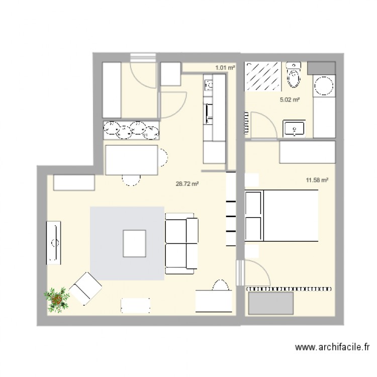 lilas 41. Plan de 0 pièce et 0 m2