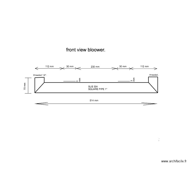 NEW BLOOWER rev 6. Plan de 0 pièce et 0 m2