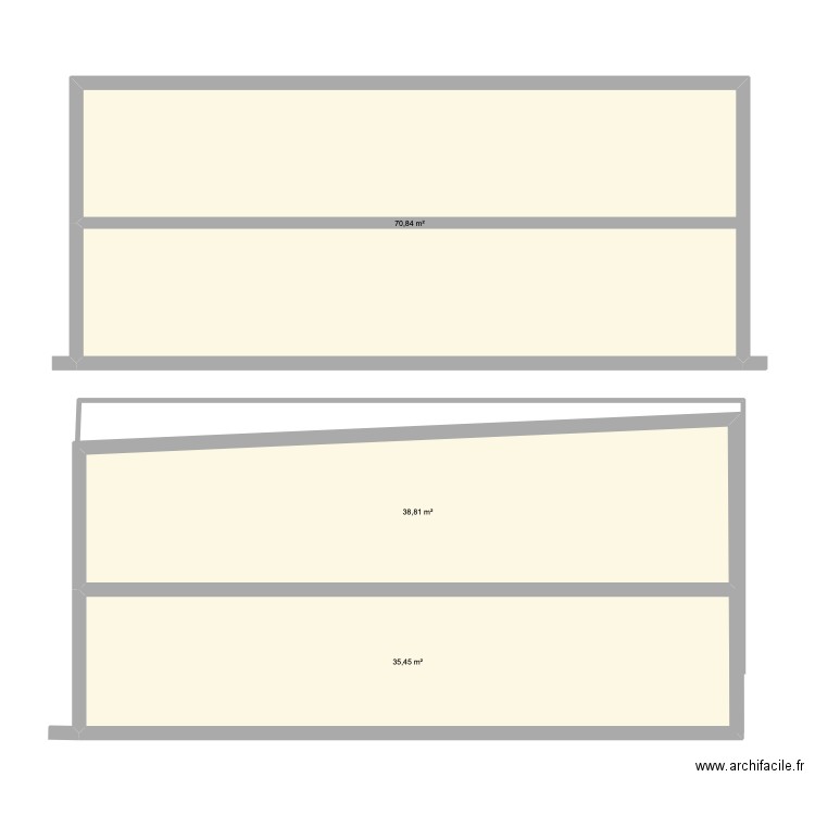 TOITURE aluvitra voir photvoltai. Plan de 0 pièce et 0 m2