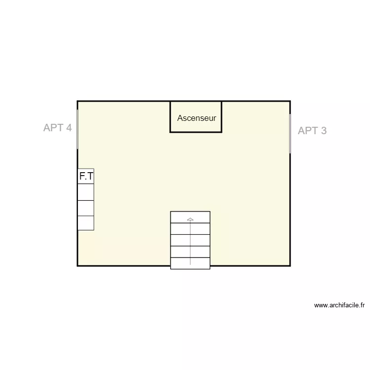 CORNICHE B2. Plan de 