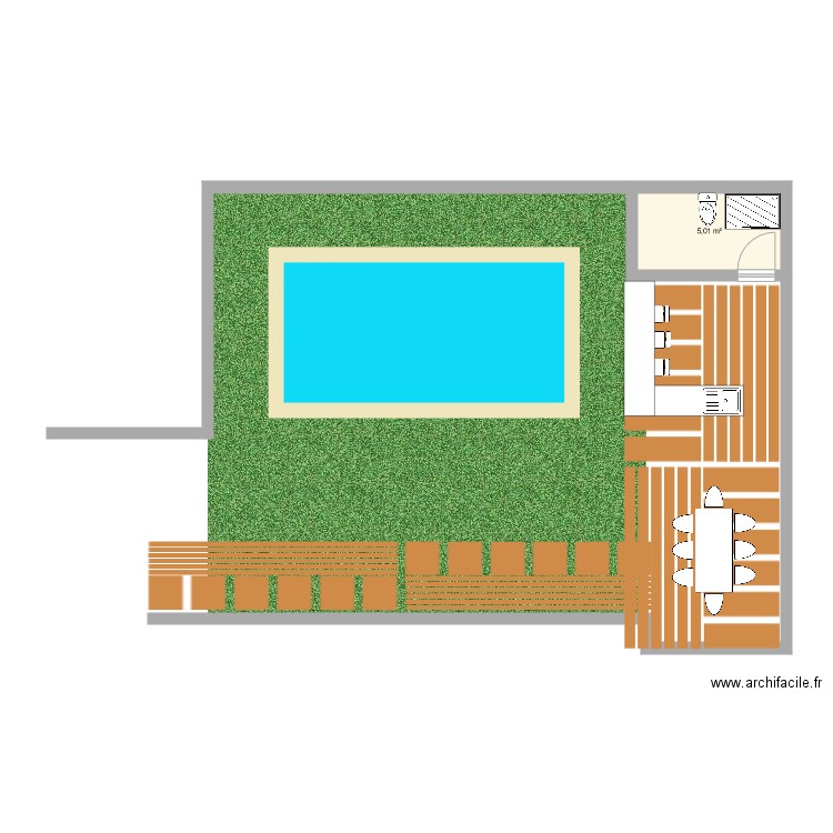 JARDIN 2. Plan de 0 pièce et 0 m2