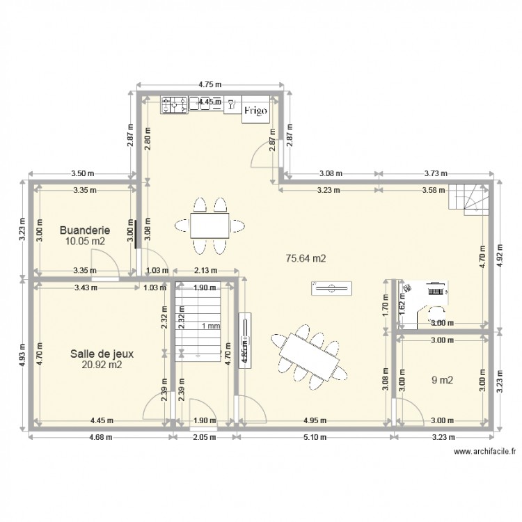 Maison  Wodecq cotation Bas 3. Plan de 0 pièce et 0 m2