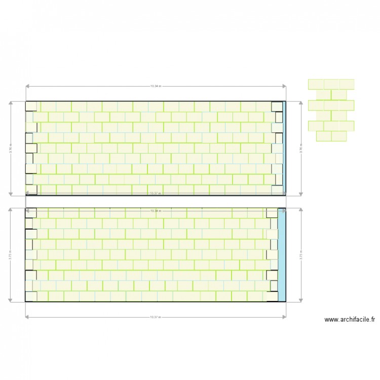 façade en pierre 5. Plan de 0 pièce et 0 m2