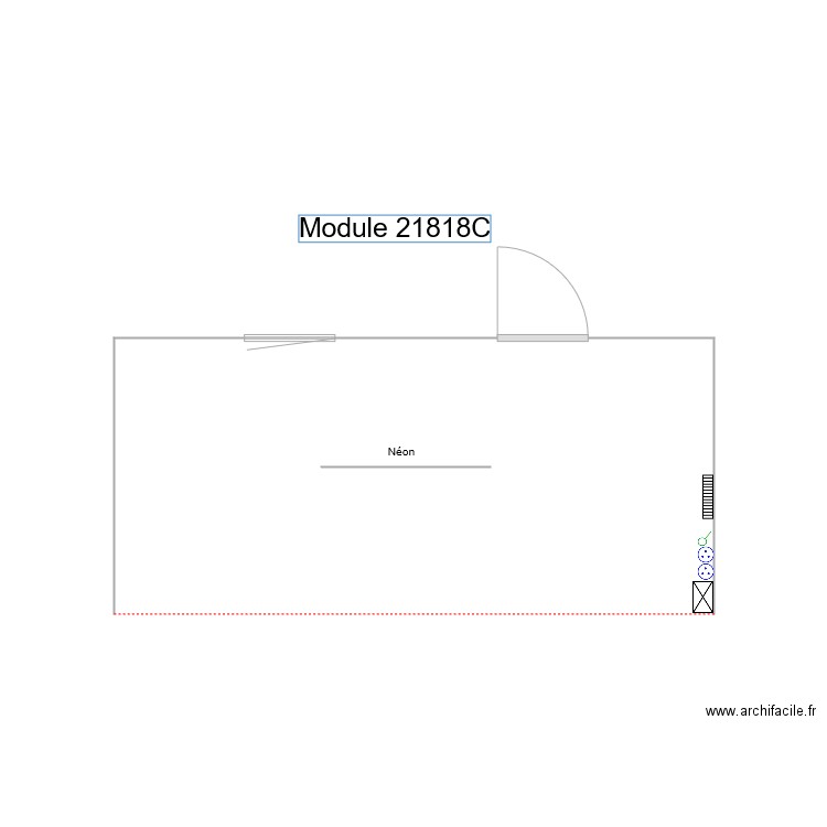 21818C. Plan de 0 pièce et 0 m2