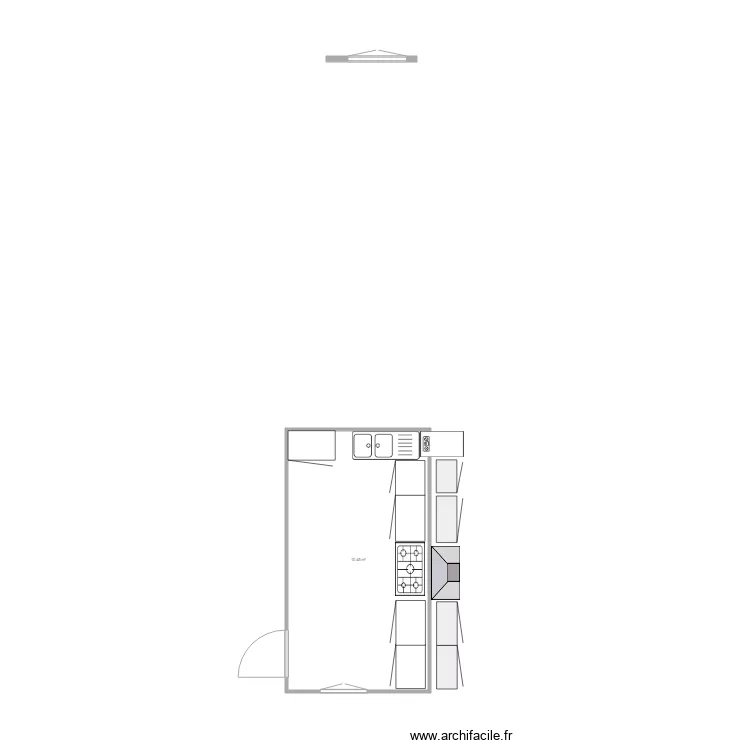 ASLAM 1ER CUISINE. Plan de 