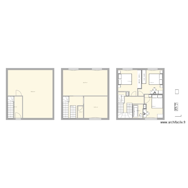Test maison Lumiere 4. Plan de 0 pièce et 0 m2
