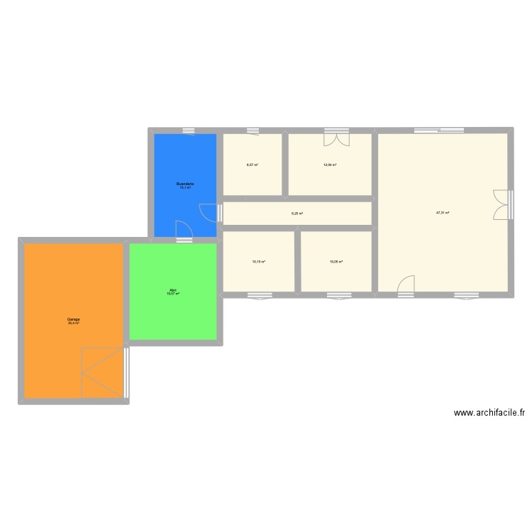Maison 2023. Plan de 0 pièce et 0 m2