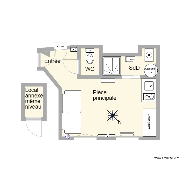 67 FgStAntoine. Plan de 0 pièce et 0 m2