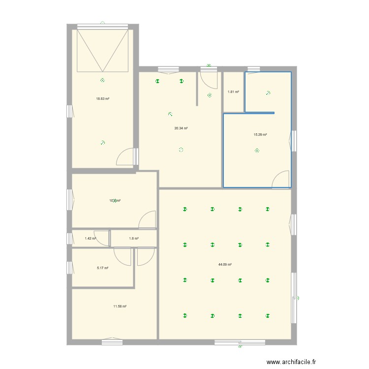 maison 3 elec. Plan de 0 pièce et 0 m2