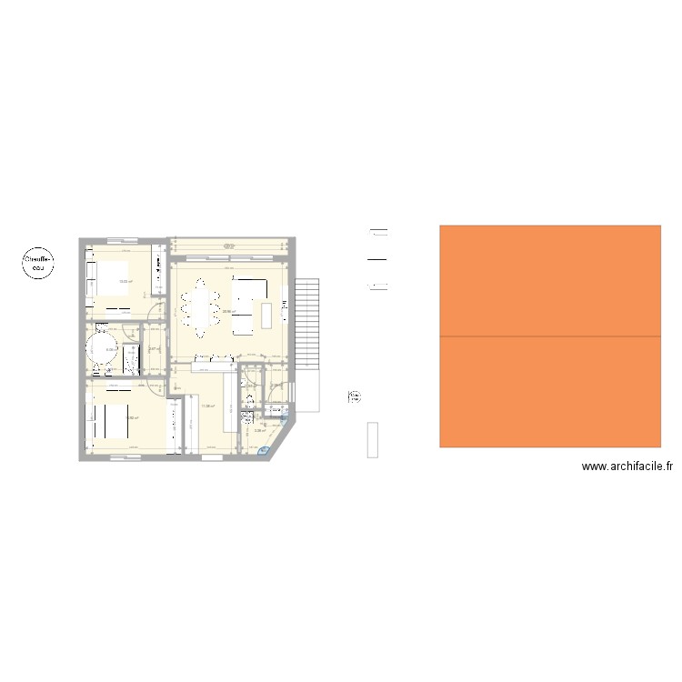 apartamento. Plan de 0 pièce et 0 m2