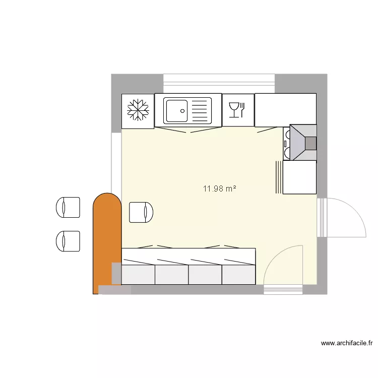 cuisine. Plan de cuisine. Plan de