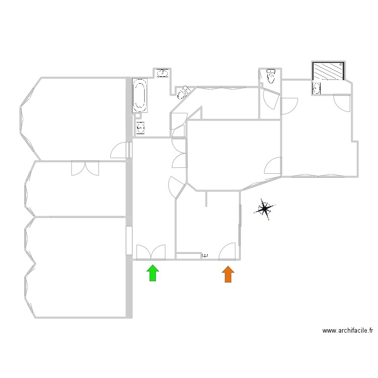 scheffer. Plan de 0 pièce et 0 m2