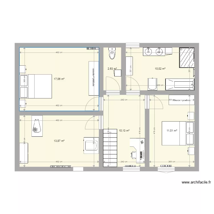 Etage. Plan de 