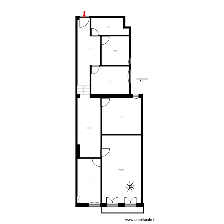 ED. CARLES, ESCALA A, 7-C. LA MASSANA. Plan de 