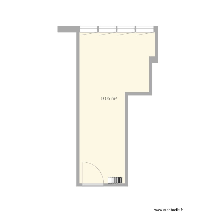 CUISINE SAUSSURE. Plan de 0 pièce et 0 m2